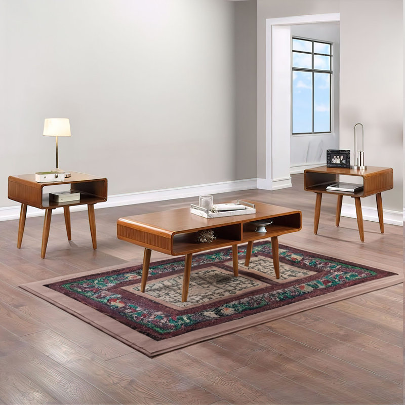 Mercury Row® Vanwyk 3 Piece Living Room Table Set & Reviews Wayfair